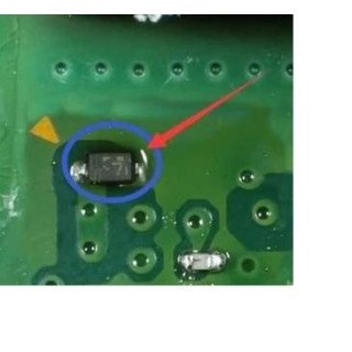 Playstation 5 PS5 71 Zenerdiodes HDMI-Poort achterkant