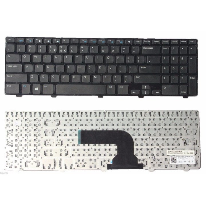 Laptop Toetsenbord 0YH3FC Dell Latitude 15 3540 5535 5537 Vostro 2521