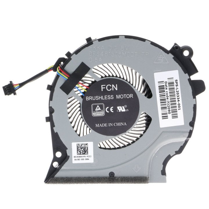 HP Pavilion 15-CX 15-CXxxxxxx Cooling Fan 813946-001 L20334-001 L20335-001