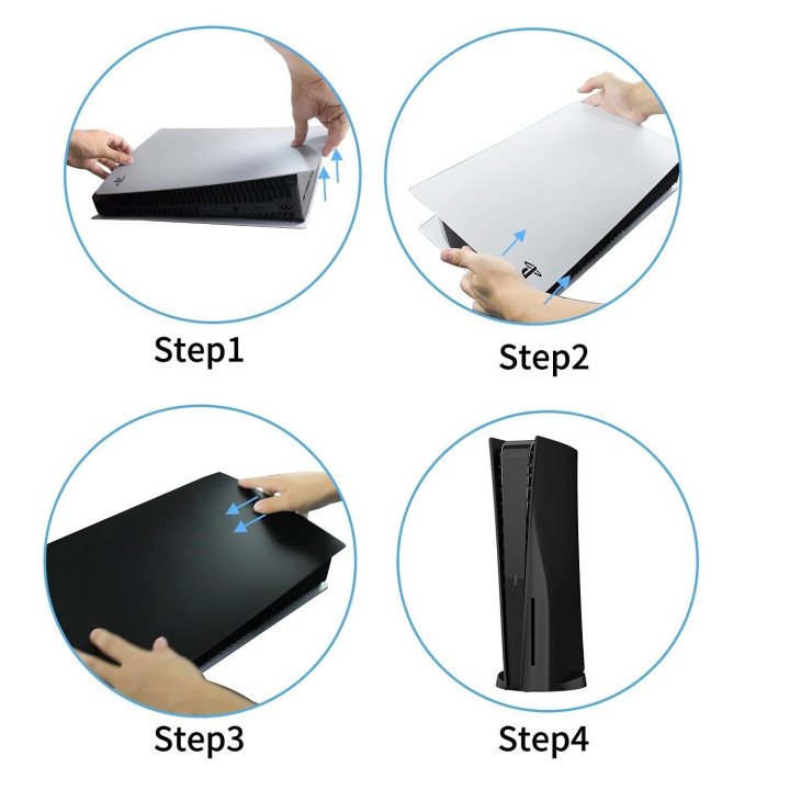 Playstation 5 PS5 case exterior side panel