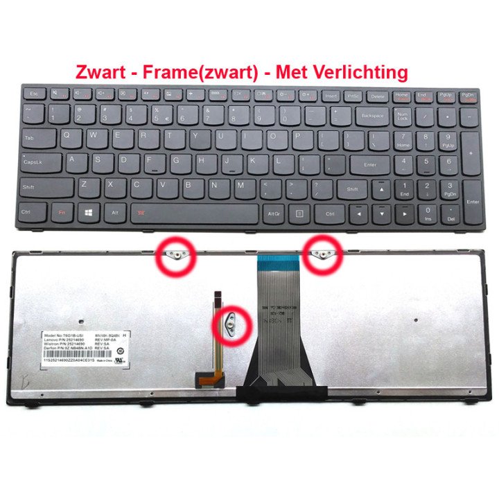 Laptop Toetsenbord Lenovo reparatie Lenovo Essential B51-80 series