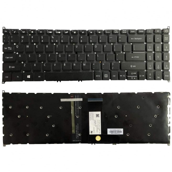 Acer Aspire 3 A315-55 A315-57 A315-58 Toetsenbord met verlichting