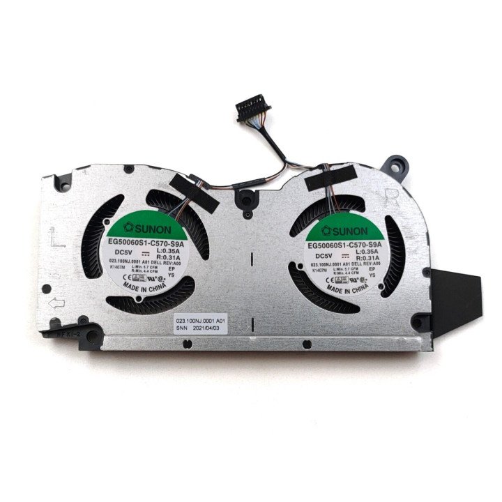 Dell Inspiron 16-7610 7610 16 Koelventilator 0H1YC7 05CXK8