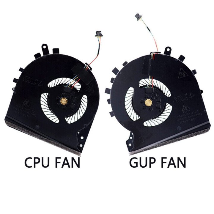 HP Pavilion Gaming 15-DK 15-Dkxxxxxx Koelventilator CPU en GPU koeler