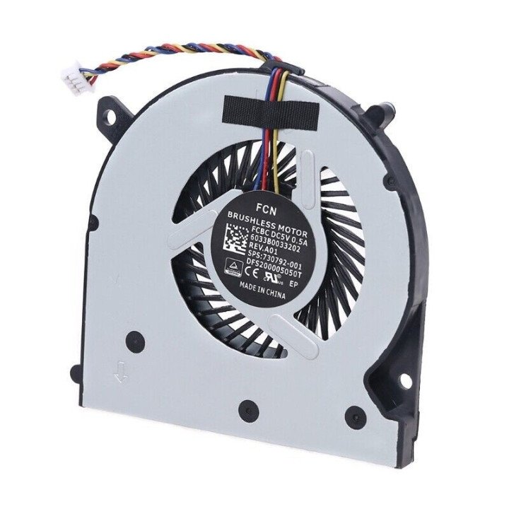 HP EliteBook 840 850 G1 840 845 855 G2 Koelventilator 730792-001