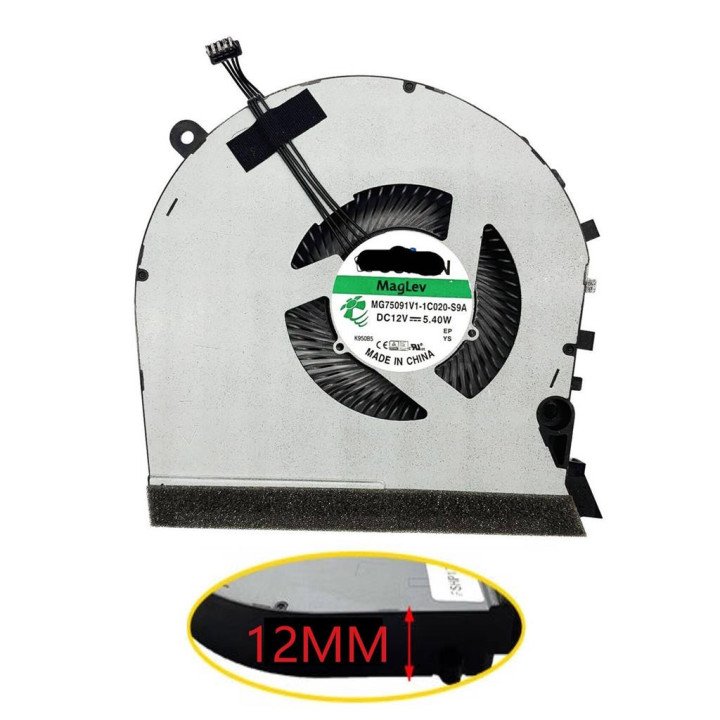 HP Omen 17-cb 17-cb0xxxxx 7-cb1xxxxx Cooling Fan CPU of GPU