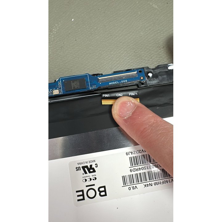Laptop scherm touch geschikt voor HP Chromebook x360 14b-ca series