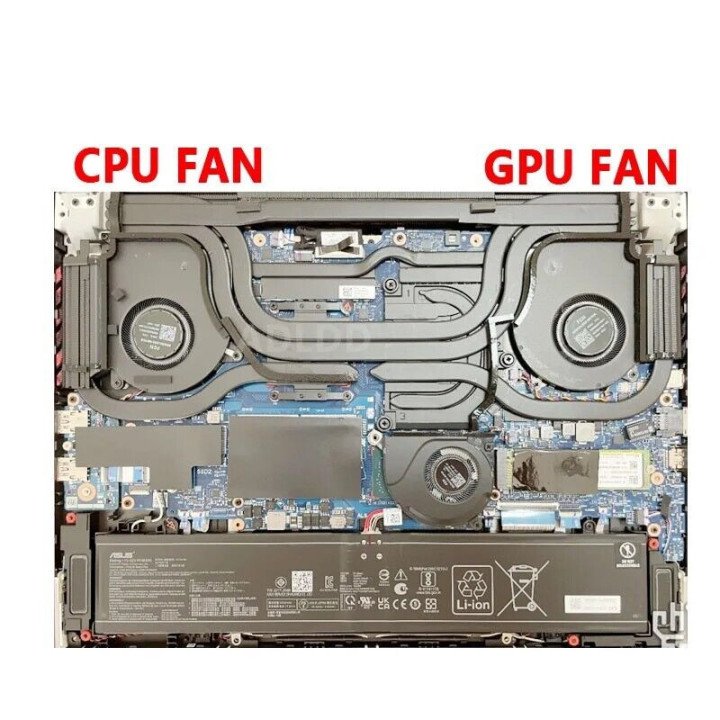 Asus ROG Strix G16 G614 G614J G614JU G614JV G614JZ Koelventilator