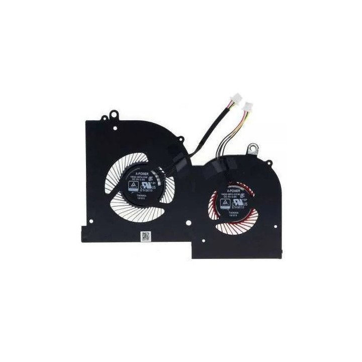 MSI GS65 8RE 8RF 8SE 8SF 8SG 9SD 9SE 9SF 9SG Koelventilator