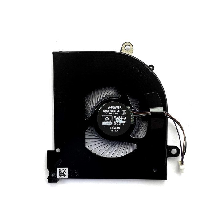 MSI GS65 8RE 8RF 8SE 8SF 8SG 9SD 9SE 9SF 9SG Koelventilator
