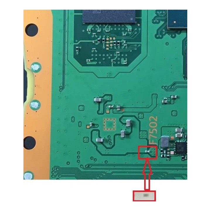 Playstation 5 PS5 Fuse F5401 F5402 F7002 F7003 F7502 Reparatie