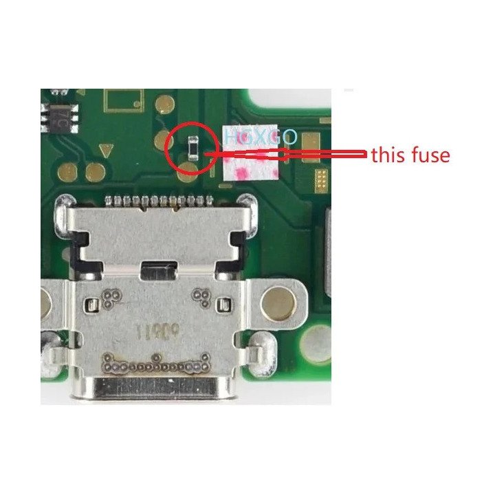 Nintendo Switch Fuse gaat niet aan moederbord reparatie